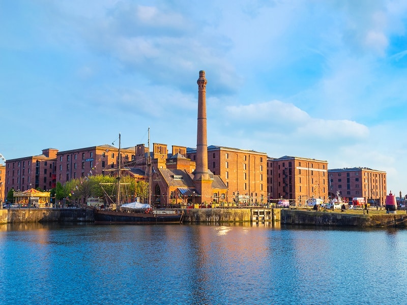 Royal Albert Dock in Liverpool, UK